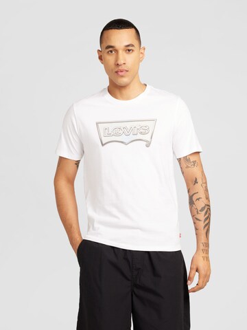 LEVI'S ® - regular Camiseta en blanco: frente