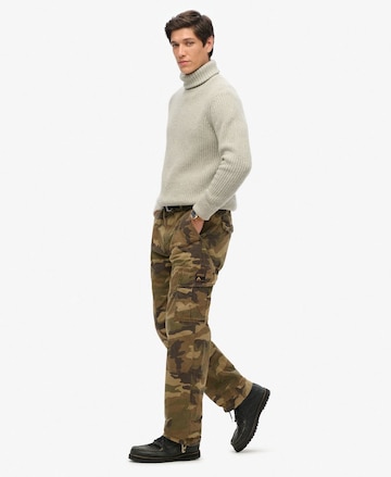 Superdry Regular Cargo Pants in Brown