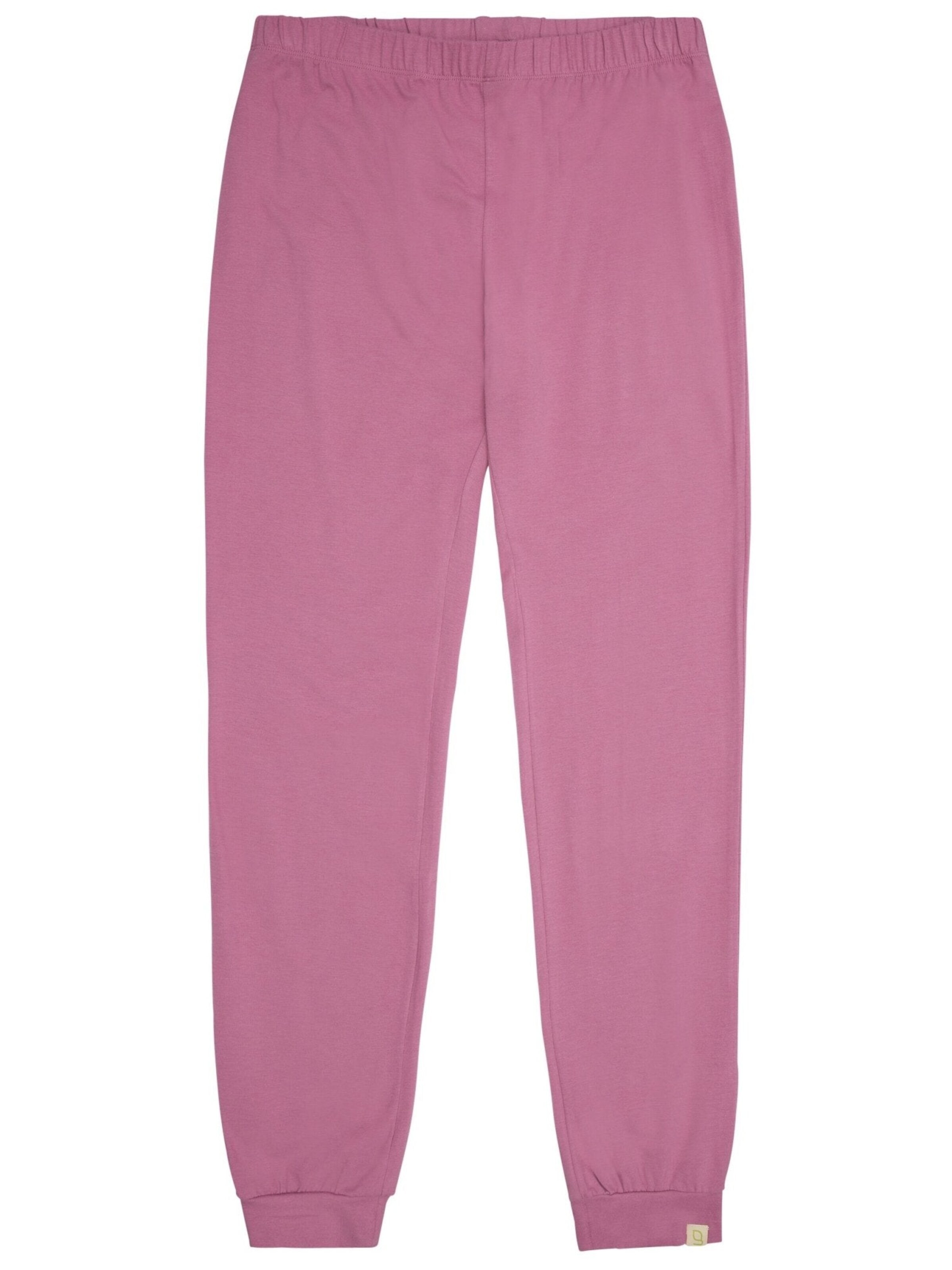 greenjama Pyjamahose‌ in Lila: Vorderseite