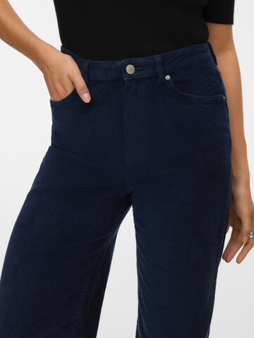 VERO MODA Wide leg Trousers 'VMTessa' in Blue