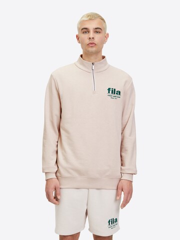 Sweat-shirt ' LISBON' FILA en beige : devant