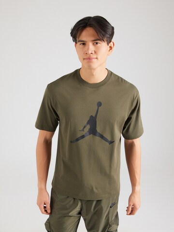 T-Shirt Jordan en vert : devant