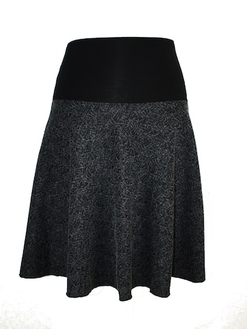 dunkle design Skirt 'Strick A-Linie' in Grey: front