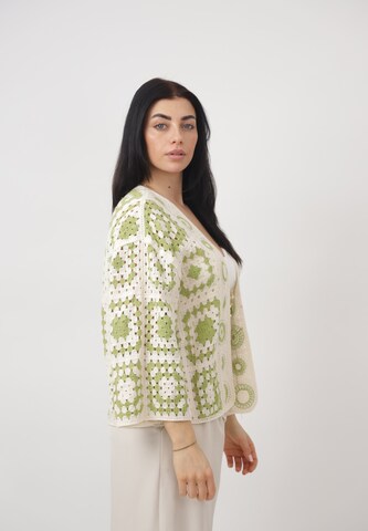 Cardigan Elara en vert