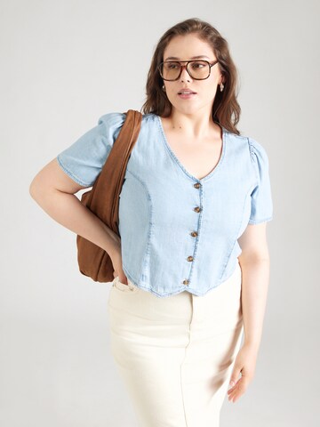 Levi's® Plus Blúz 'MOXIE' - kék: elől