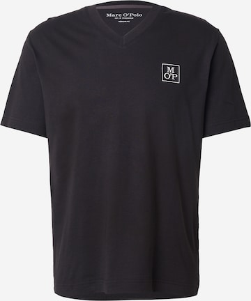 Marc O'Polo Μπλουζάκι σε μαύρο: μπροστά
