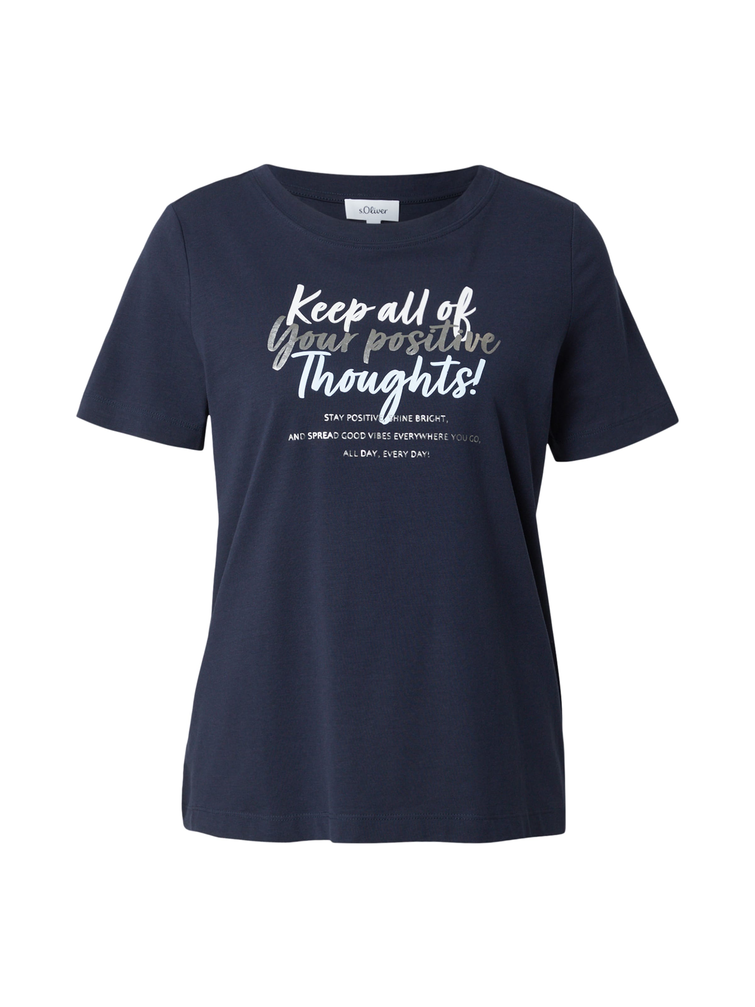 s.Oliver T-Shirt in Blau: Vorderseite