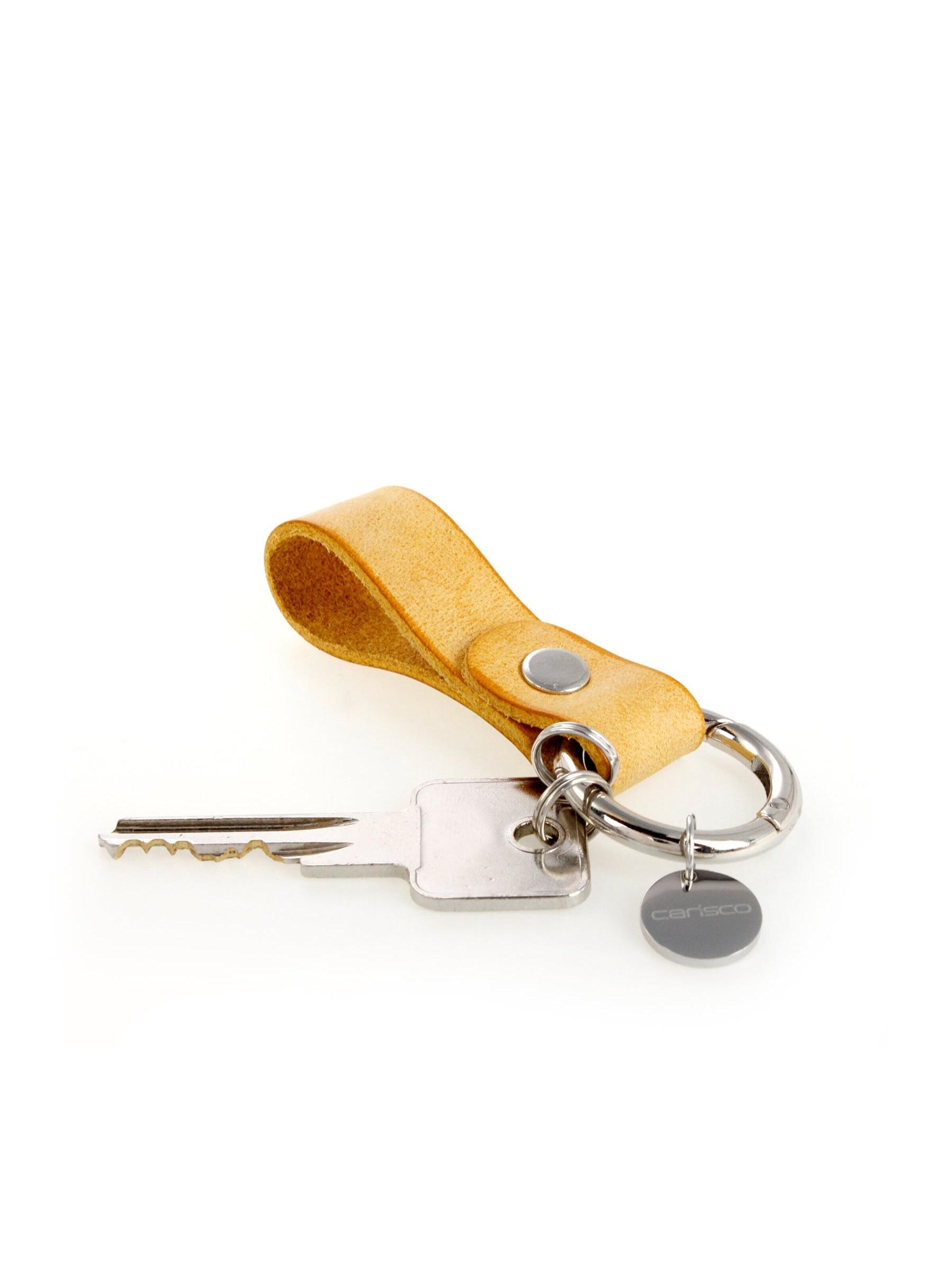 carisco Key Ring 'Gump Keyring' in Yellow