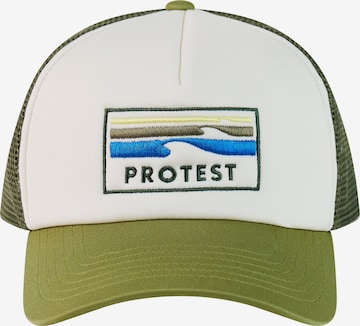 PROTEST Cap 'PRTTeasal' in Grün: Vorderseite