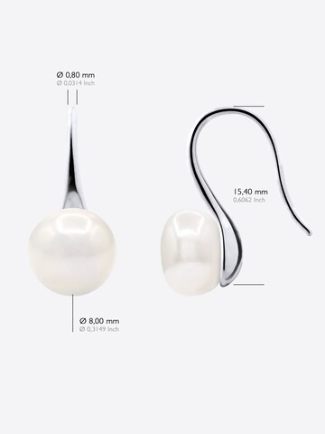 Ateliers Saint Germain Earrings 'LAVANDOU' in White
