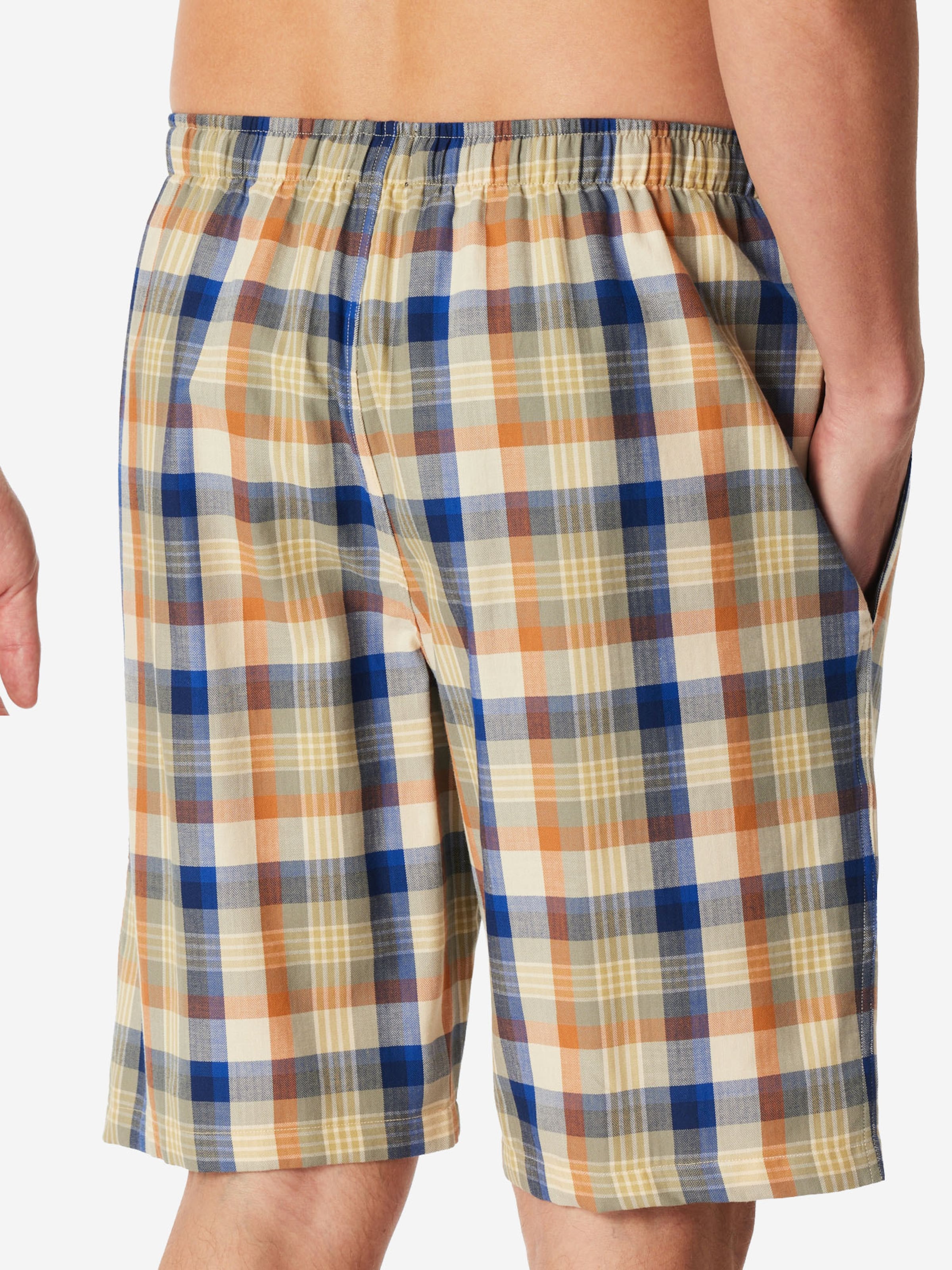 Pantalon de pyjama ' Mix & Relax ' SCHIESSER en beige