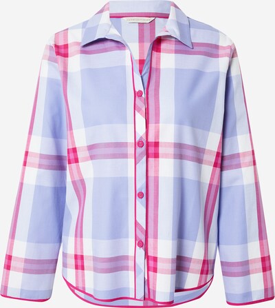 Cyberjammies Schlafshirt 'Carrie Checks' in himmelblau / pink / weiß, Produktansicht