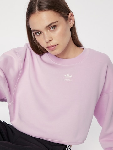 ADIDAS ORIGINALS Sweatshirt 'Adicolor Essentials' in Roze