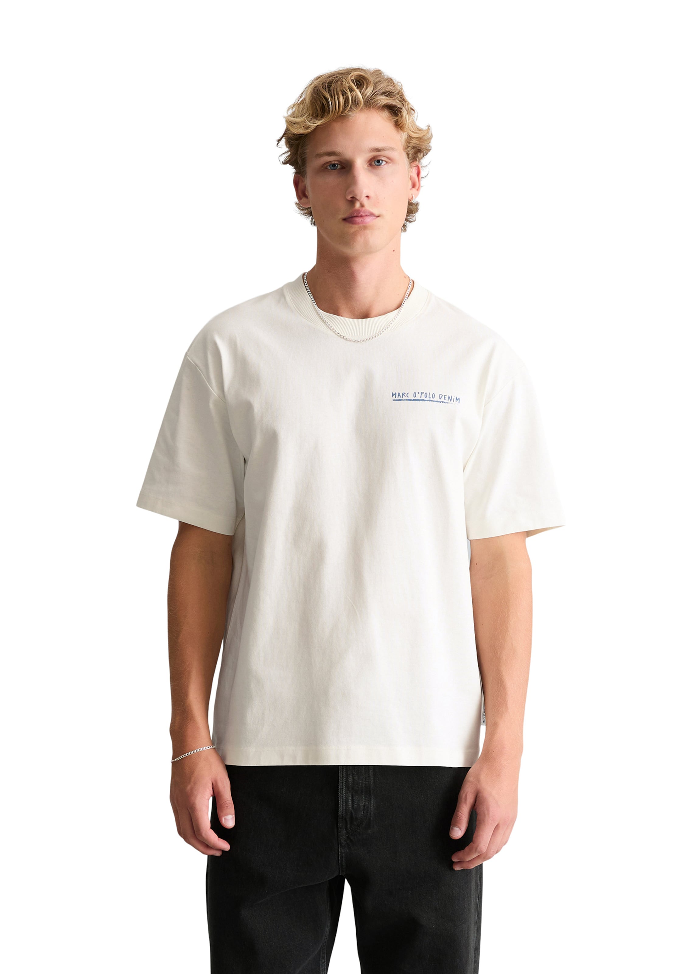 T-Shirt Marc O'Polo DENIM en blanc