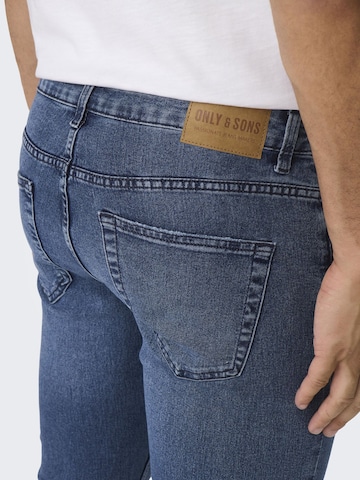 Only & Sons Regular Jeans in Blauw