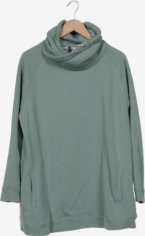 Ulla Popken Sweatshirt & Zip-Up Hoodie in XXXL in Green: front