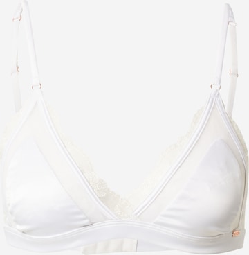 Hunkemöller Triangle Bra 'Celine' in White: front