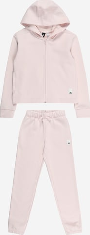 adidas Sportswear Jogginganzug in Pink: predná strana