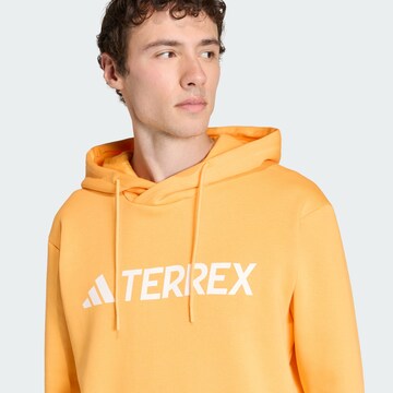 ADIDAS TERREX Athletic Sweatshirt 'Multi' in Orange