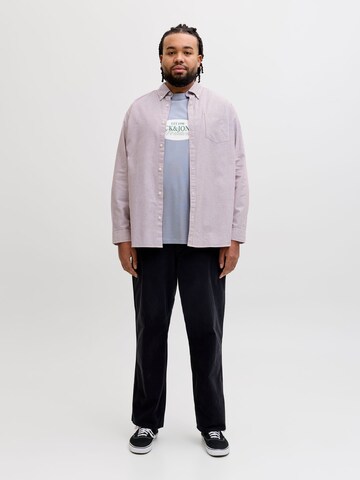 Coupe regular Chemise JACK & JONES en rouge