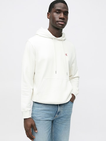Calvin Klein Jeans Bluzka sportowa w kolorze biały
