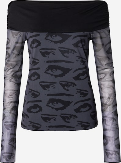 SHYX Chemisier en gris / noir, Vue avec produit