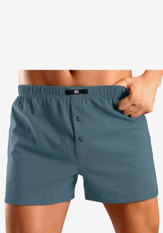 Boxers H.I.S en bleu : devant