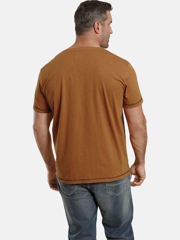 Charles Colby Shirt 'Earl Karlo' in Orange