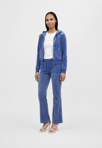 Juicy Couture Petite Ζακέτα φούτερ 'ROBERTSON' σε μπλε: μπροστά
