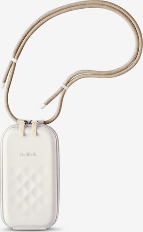 Custodia per smartphone di Rollink in bianco: frontale