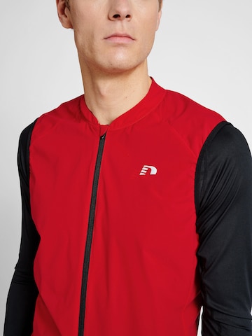 Gilet de sport Newline en rouge