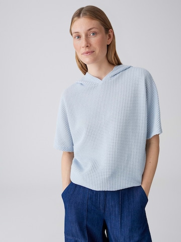 Sweat-shirt 'Gikaria' OPUS en bleu : devant