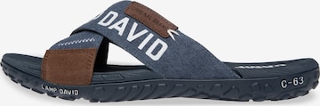 CAMP DAVID Beach & Pool Shoes in Blue: front