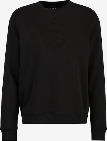 Sweat-shirt 'Nico Logo Carrier 6' 19V69 ITALIA en noir : devant