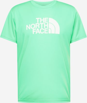 THE NORTH FACE Regularny krój Koszulka funkcyjna 'REAXION EASY' w kolorze zielony: przód