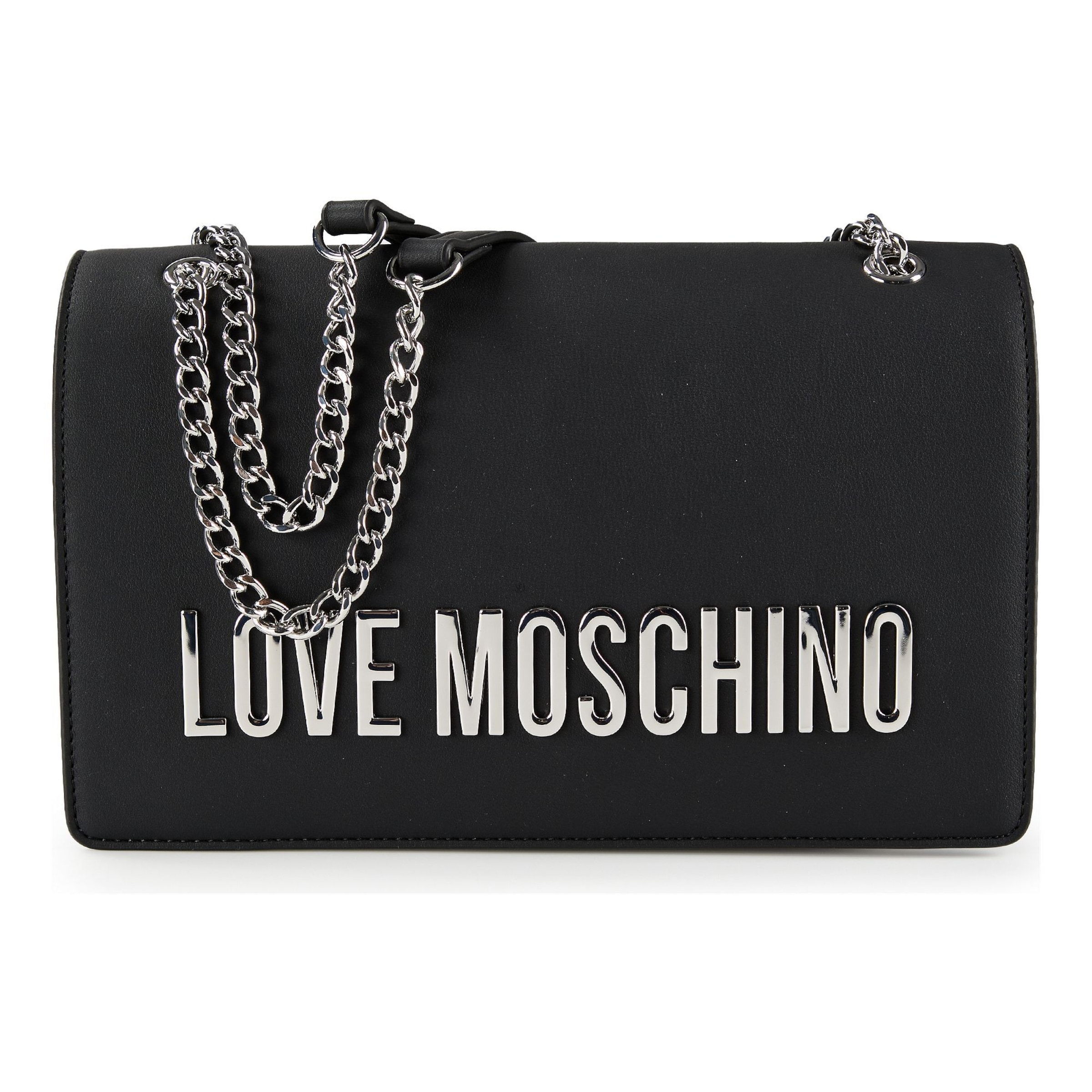 Sac bandoulière 'Bold Love' Love Moschino en noir : devant