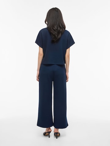 VILA Wide leg Pants 'VISiffi' in Blue