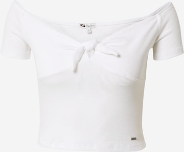 Pepe Jeans Shirt 'BETH' in White: front