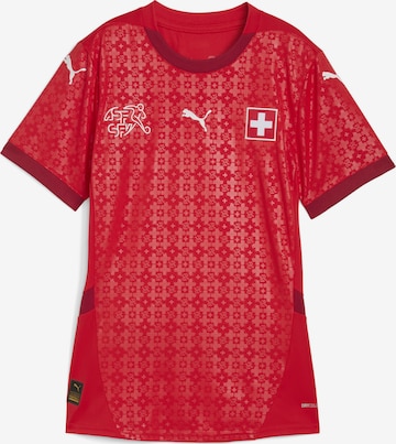 PUMA Trikoo 'Schweiz Team 2025' värissä punainen: etupuoli