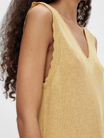 OBJECT Knitted Top 'Ruth' in Yellow