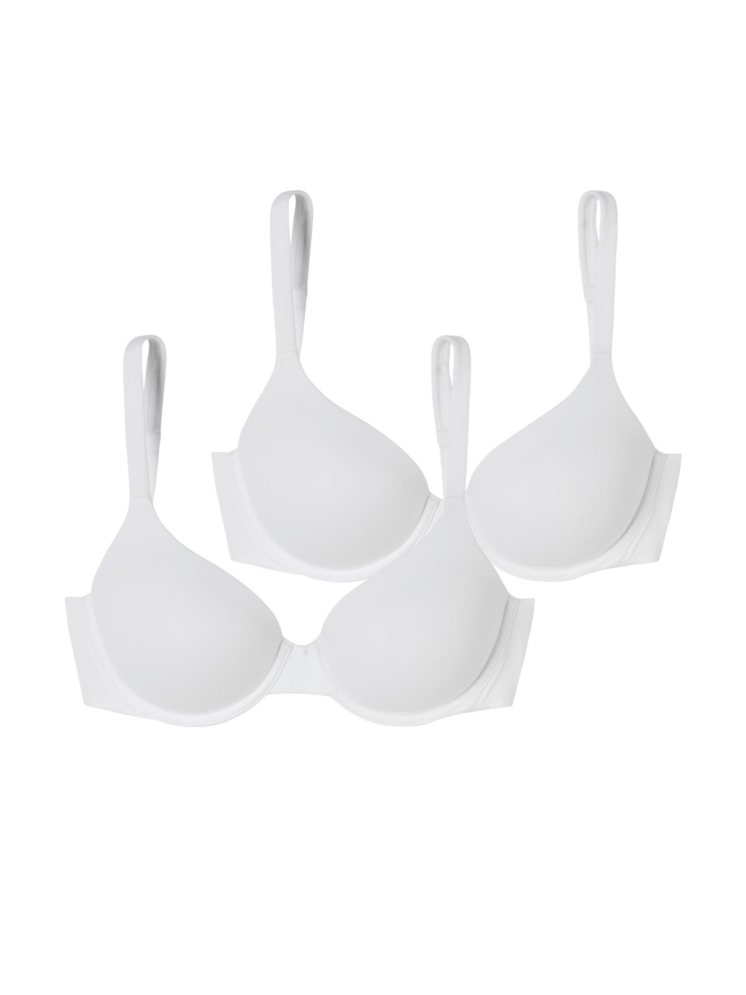 Soutien-gorge ' BH mit Schale - Unique Micro ' SCHIESSER en blanc : devant