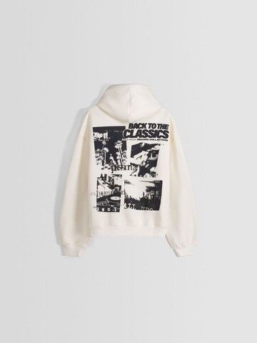 Bershka Sweatshirt in Beige