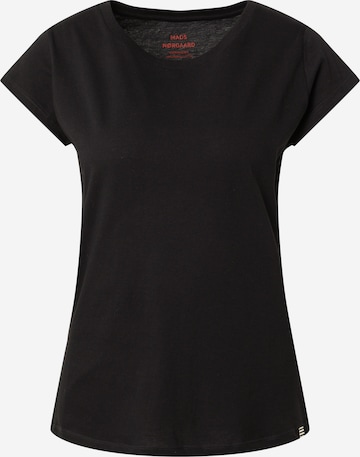 MADS NORGAARD COPENHAGEN Shirt 'Favorite Teasy' in Zwart: voorkant