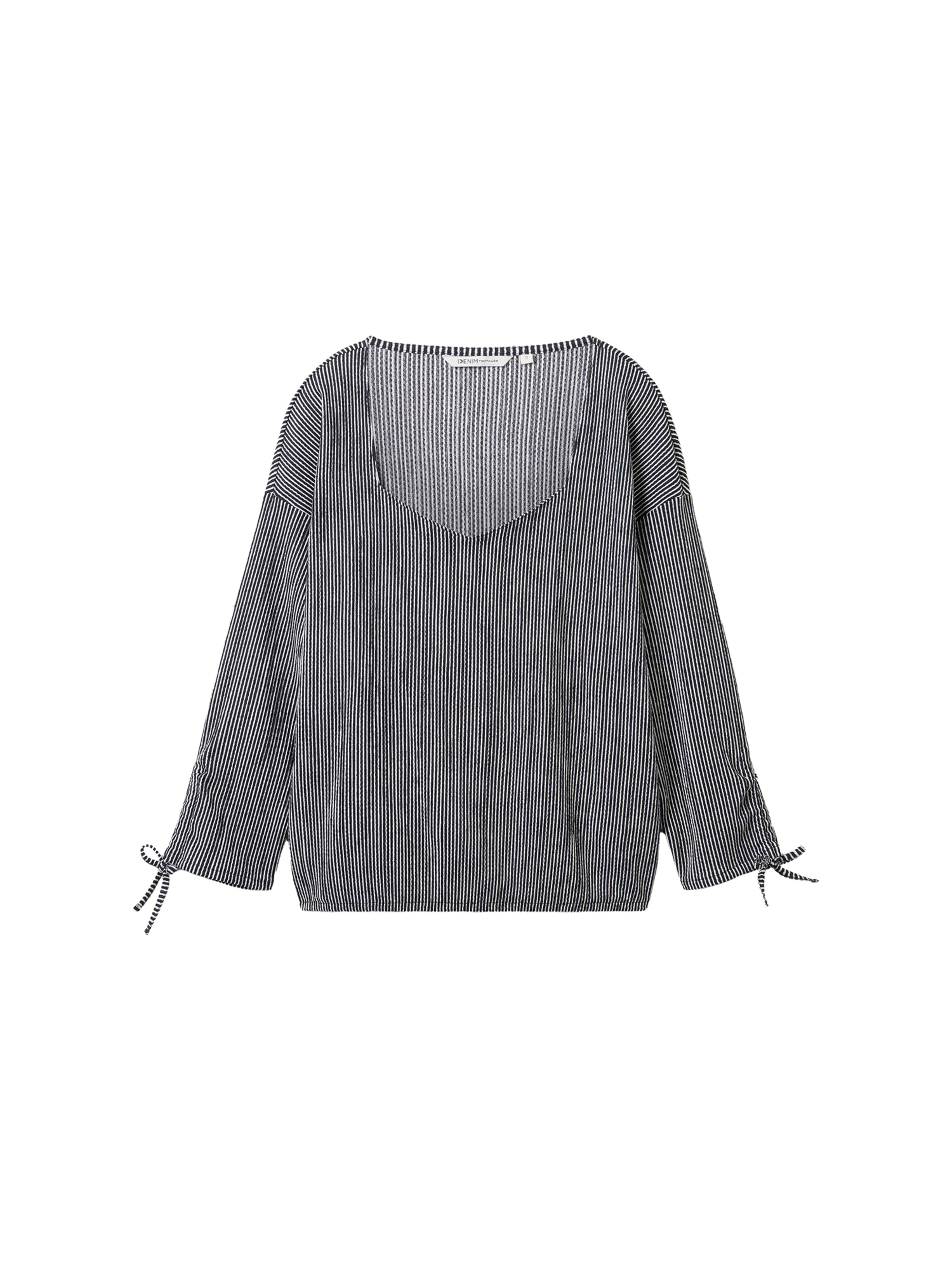 TOM TAILOR DENIM Särk, värv sinine: eest vaates