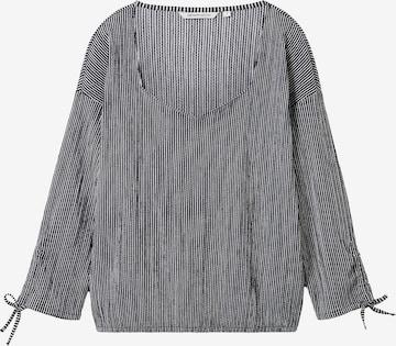 Tricou de la TOM TAILOR DENIM pe albastru: față