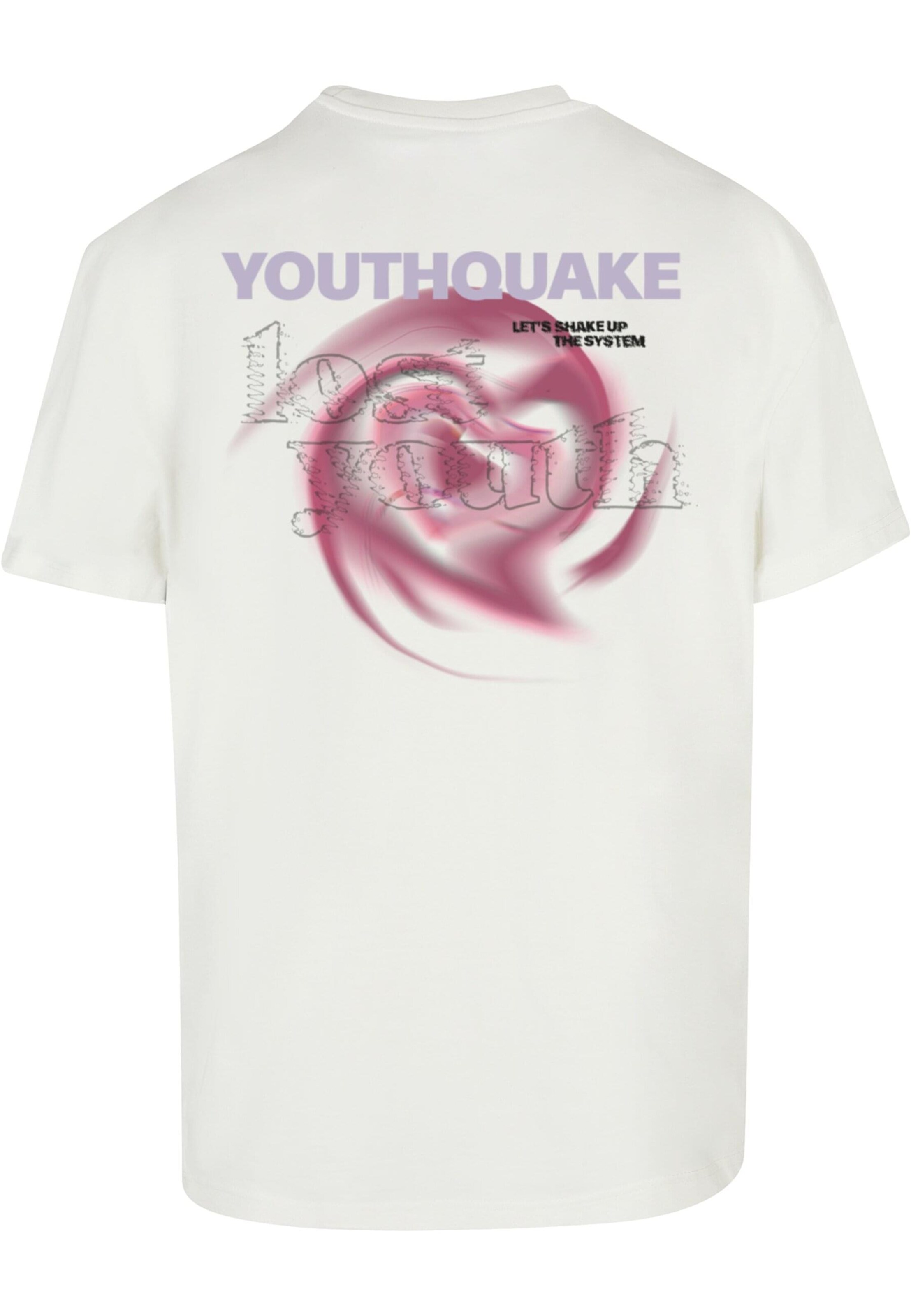 Lost Youth - Camisa 'Youthqauke' em branco