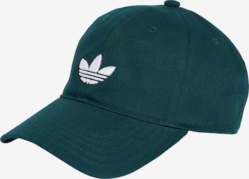 ADIDAS ORIGINALS Pet 'Adicolor Classic Trefoil' in Groen: voorkant
