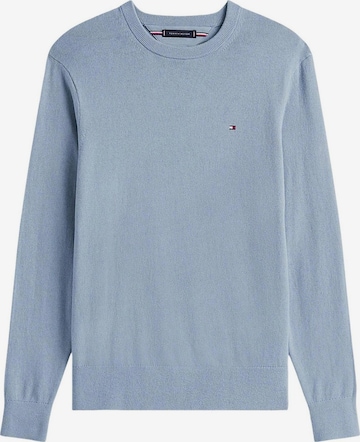 Maillot 'PIMA ORG CTN CASHMERE MW0MW28046' TOMMY HILFIGER en bleu : devant