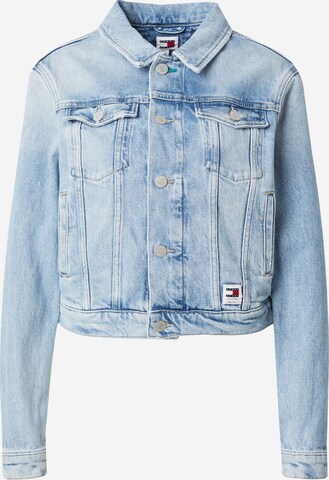 Tommy Jeans Tussenjas 'IZZIE' in Blauw: voorkant