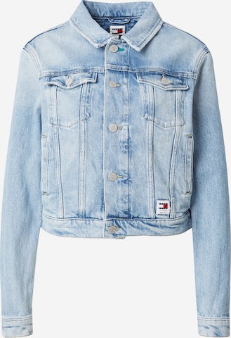 Tommy Jeans Prehodna jakna 'IZZIE' | modra barva: sprednja stran